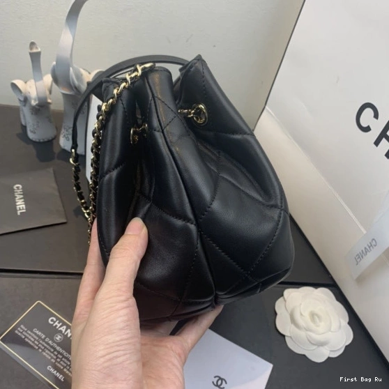 First Bag Ru CHANEL BAG DRAWSTRING SMALL 0707